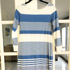 Lilly Pulitzer Marlowe Dress Bay Blue Coconut XS